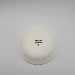 Roger Capron (1922–2006), “Bull” plate