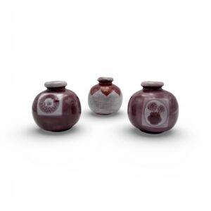 Les frères Cloutier, vases boule