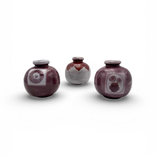 Les frères Cloutier, vases boule