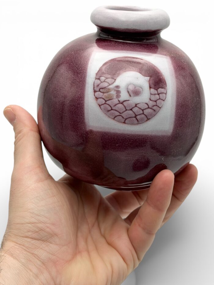 Les frères Cloutier, vases boule