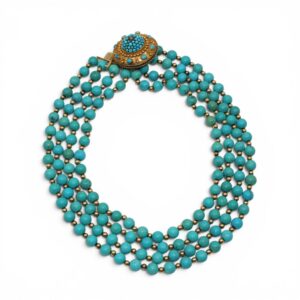 098E7424 66B7 403E 84D4 7C5BCD045E73 1 105 C Collier, Style Etrusque, XIXe