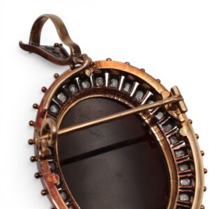 Broche - Pendentif, Second Empire XIXeme siècle