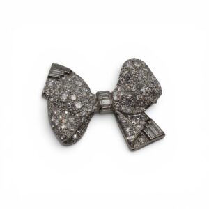 Art Deco Bow Brooch