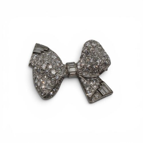 Broche Noeud, Art Déco
