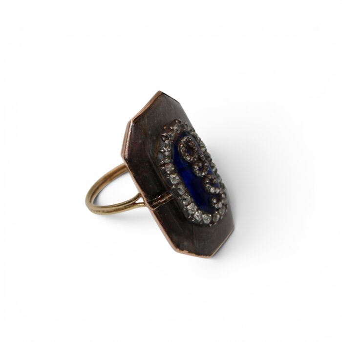 Sentimental ring,  18th century