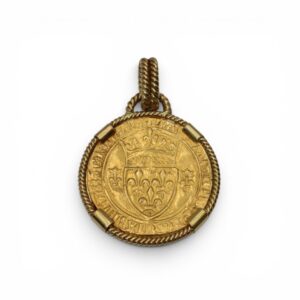 Van Cleef & Arpels, Pendentif "pièce d'or Louis XI"