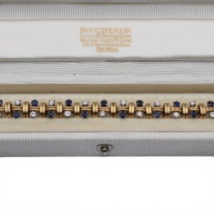 4490263B 65D1 4F23 8483 678C920DA5A7 1 105 C Boucheron, Bracelet Diamants et Saphirs