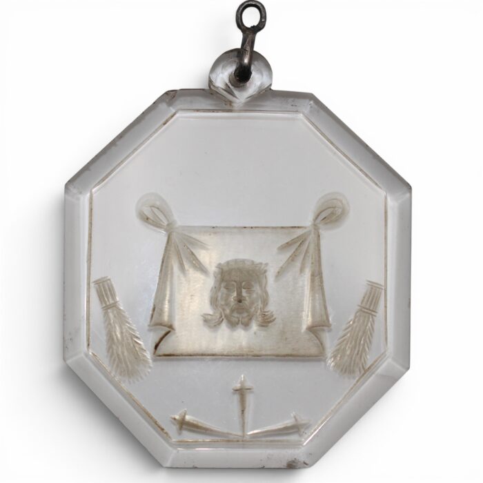 Pendentif Cristal de roche, XVIIeme siècle