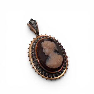 Broche - Pendentif, Second Empire XIXeme siècle