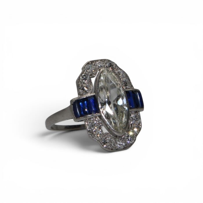 566EBD2B-7515-417F-ADBA-EF215D44FE9E Bague Marquise Diamant Navette