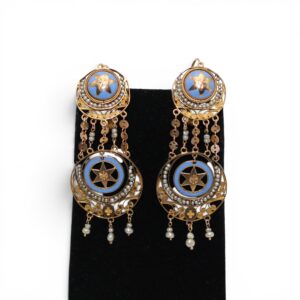 Boucles d'oreilles XIXe