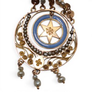 Boucles d'oreilles XIXe