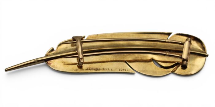 Hermès, Broche "Plume"
