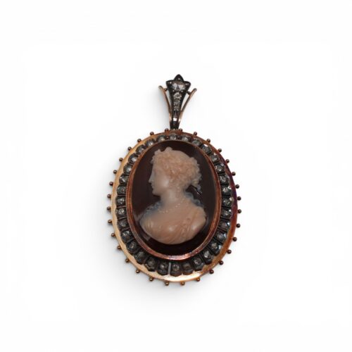 Broche - Pendentif, Second Empire XIXeme siècle