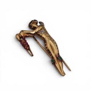 Broche Art Deco, Matador