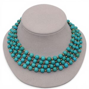 80494D28 422B 4C88 9682 084EEF247B12 1 105 C Collier, Style Etrusque, XIXe