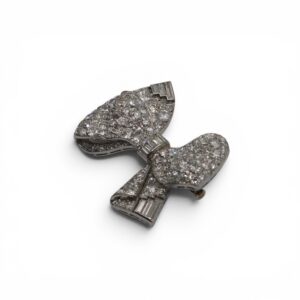 Art Deco Bow Brooch