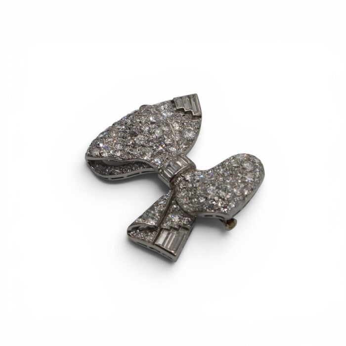 Art Deco Bow Brooch
