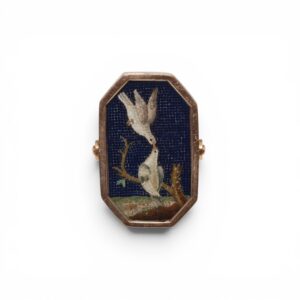 Micro-Mosaic Ring, 18th Century.