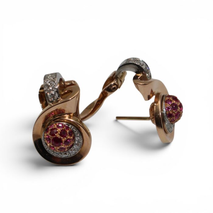 AAC24017-905C-499E-AE2B-D664786FF646 Boucle d'oreilles, Art Deco