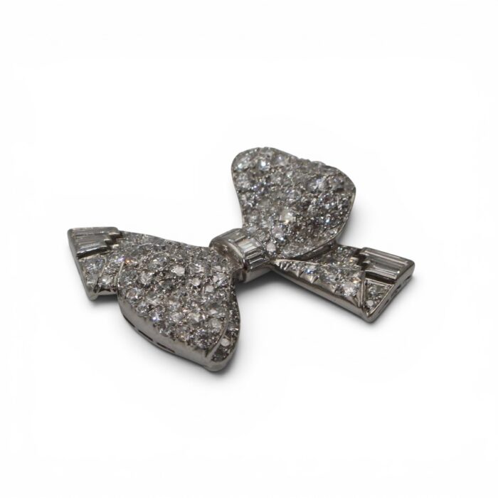 Art Deco Bow Brooch