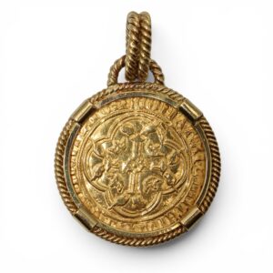Van Cleef & Arpels, Pendentif "pièce d'or Louis XI"