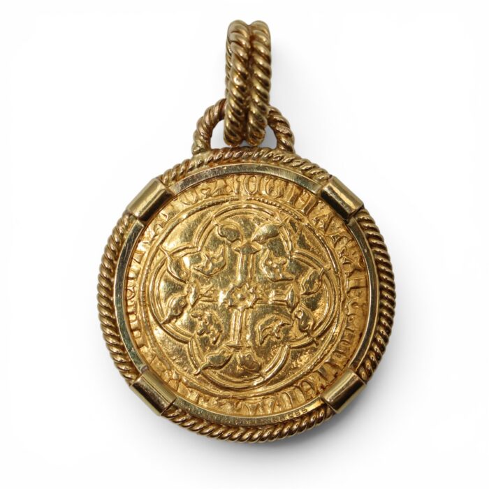 Van Cleef & Arpels, Pendentif "pièce d'or Louis XI"