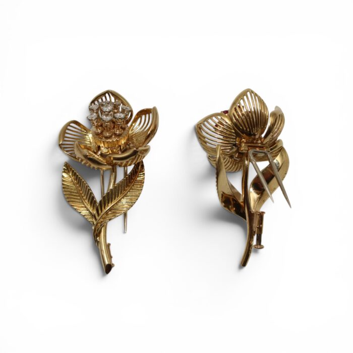 Mellerio dit Meller, Broches "fleurs"