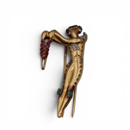 Broche Art Deco, Matador