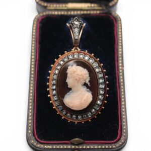 Broche - Pendentif, Second Empire XIXeme siècle