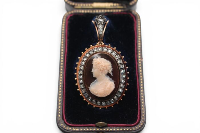 Broche - Pendentif, Second Empire XIXeme siècle