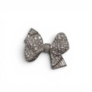 Art Deco Bow Brooch
