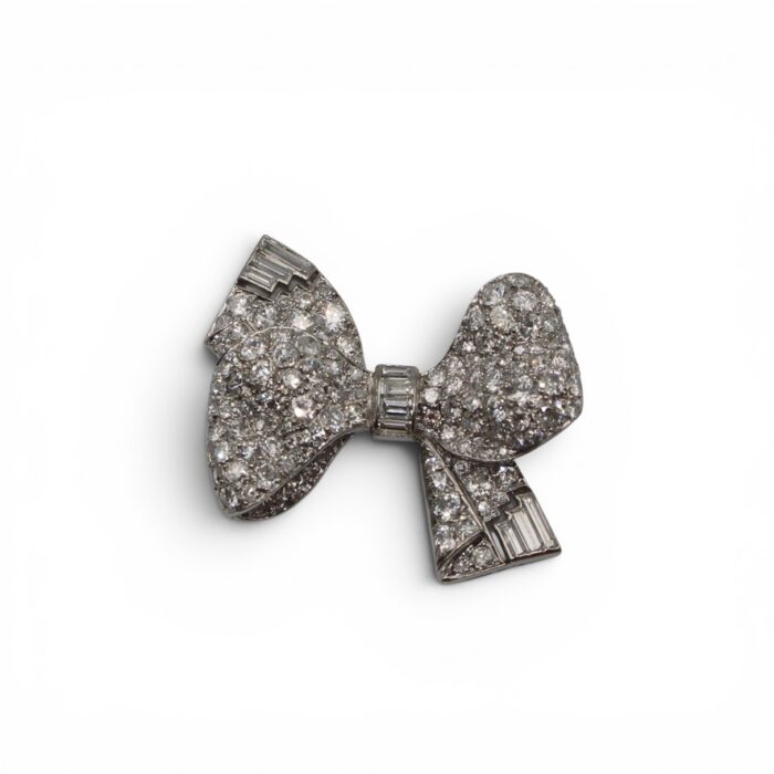 Art Deco Bow Brooch