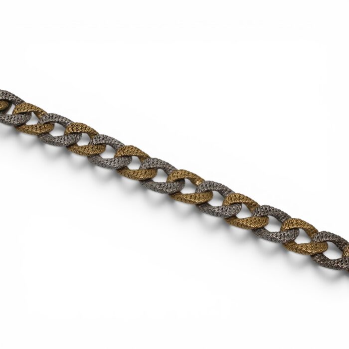 F074511D 5454 490A 90AD CFFE4F942ED4 Georges Lenfant, Bracelet bicolore