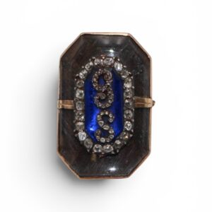 Sentimental ring,  18th century