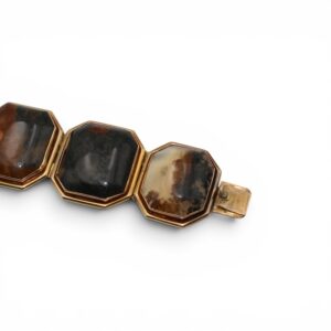 20FAB1B5-AE98-4E29-BECA-321927639840_1_105_c Agate Bracelet, XIXe