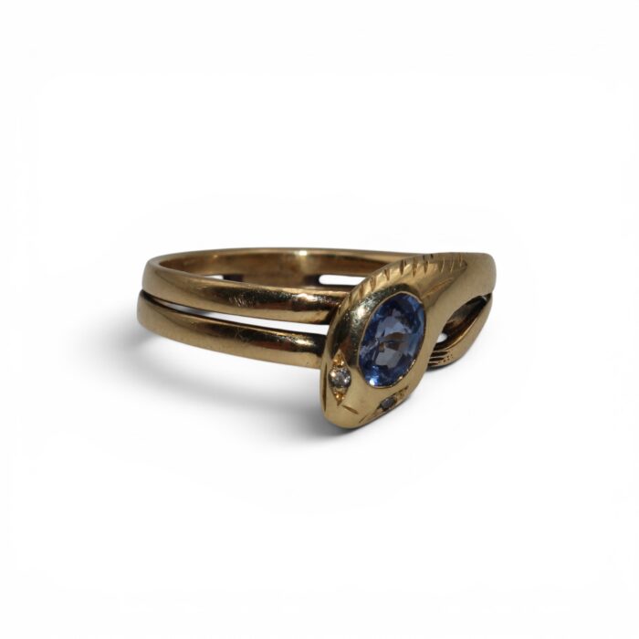 Bague serpent, Belle Epoque
