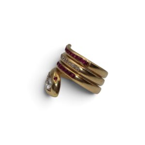 Bague serpent, Belle Epoque