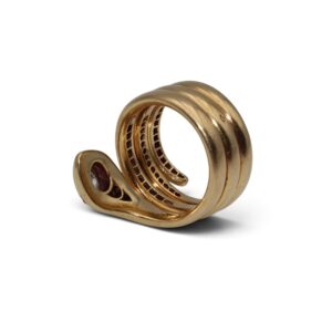 Bague serpent, Belle Epoque