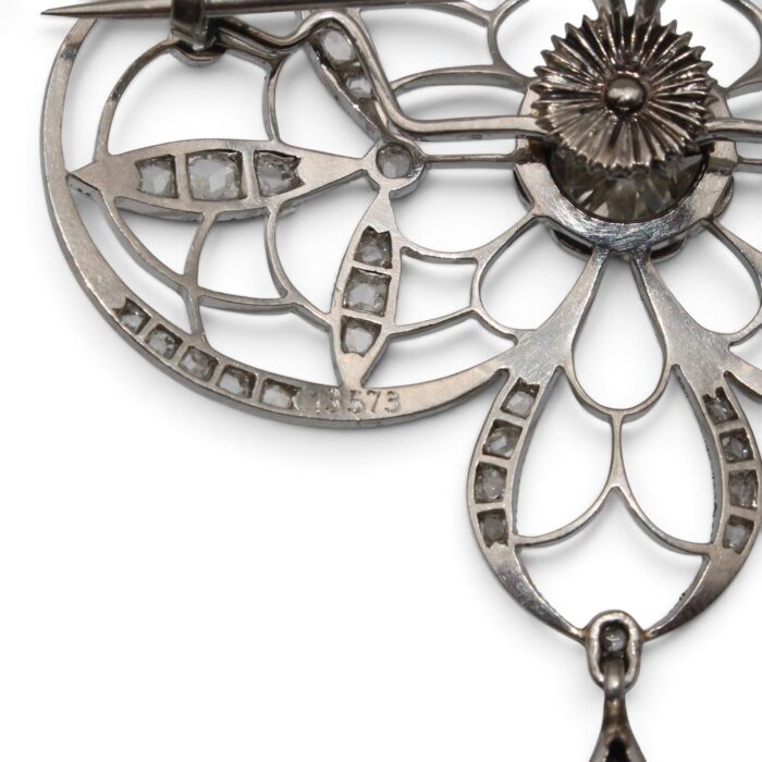 Pendant-brooch, Art Nouveau