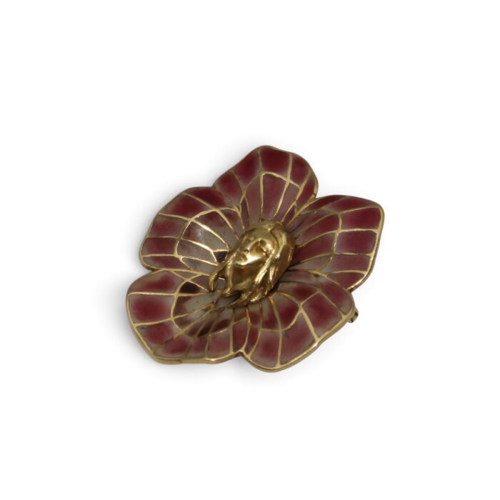 IMG 3072 Photoroom Broche "Pensée", Art Nouveau